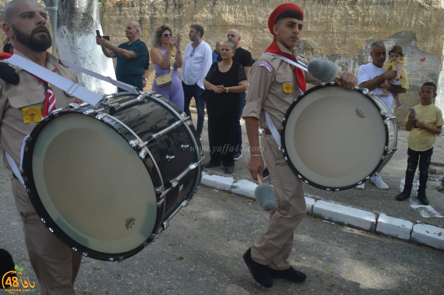 المزيد من الصور والفيديو لاحتفال السرايا الكشفية بيافا بسبت النور 